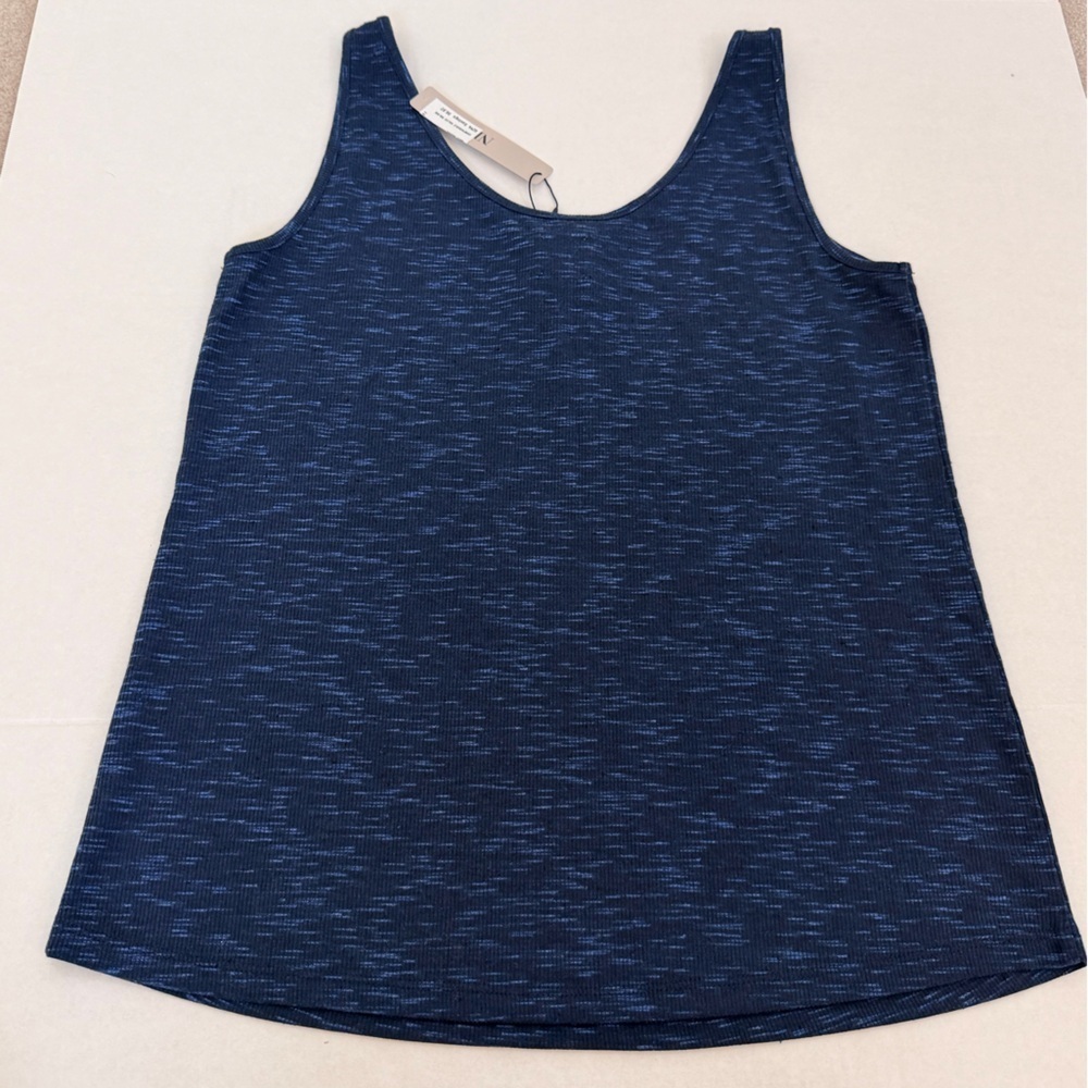 NIC+ZOE Navy Tank Top - Picture 6 of 7